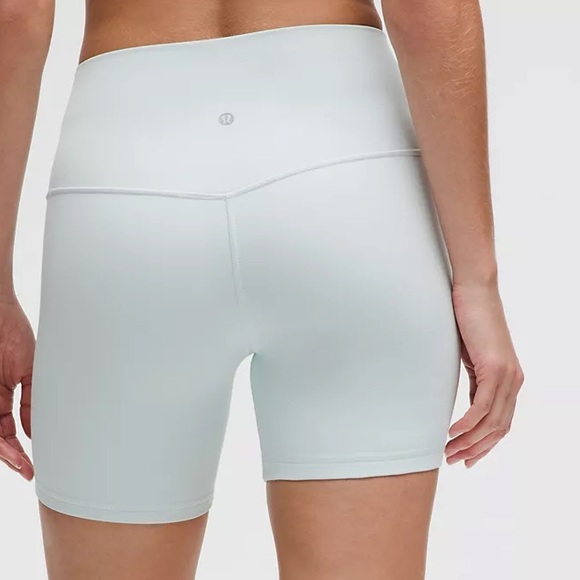 NWT Lululemon Align High-Rise Shorts 6” Size 6 Mint Breeze - Picture 4 of 6